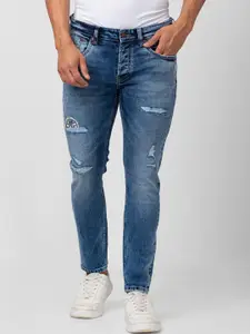 SPYKAR Men Kano Slim Fit Mildly Distressed Heavy Fade Cotton Jeans