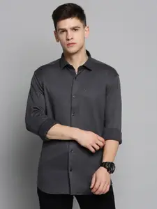 SHOWOFF Men Comfort Fit Knitted Cotton Casual Shirt