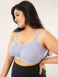 Nykd Plus Size Seamless Full Support M-Frame Cotton Full Coverage Bra - NYB101