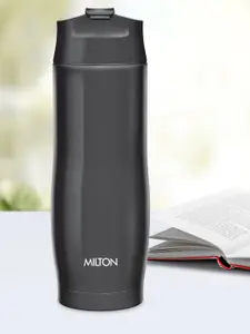 Milton Thermosteel Revive Black Insulated Water Bottle 480 ml