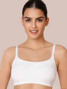 NYKD Solid Cotton \Non Padded Underwired Medium Coverage Bra - NYB165