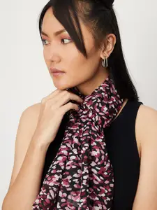 max Women Abstract Printed Scarf