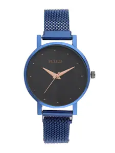 FLUID Women Embellished Dial Analogue Watch FL23-Mag-BL-02