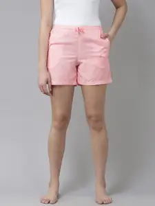 Van Heusen Women Allover Print Functional Pocket Superior Drape Lounge Shorts