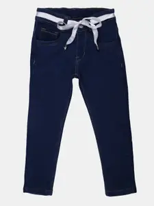 V-Mart Girls Cotton Regular Fit Mid-Rise Jeans