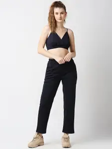 Disrupt Women Bralette Cropped Top & Trouser Co-Ords