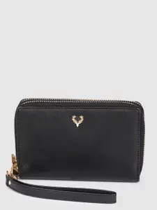 Allen Solly Women Solid Zip Around Wallet