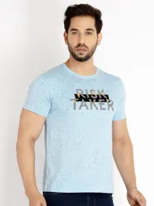 Status Quo Men Printed Cotton T-shirt