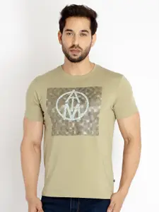 Status Quo Men Printed Cotton T-shirt