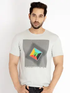 Status Quo Men Graphic Printed Cotton T-shirt