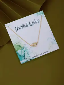 Carlton London 18K Gold-Plated Necklace