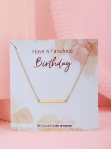 Carlton London 18K Gold-Plated Necklace