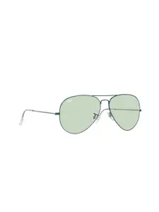 Ray-Ban Men Aviator Sunglasses With UV Protected Lens 8056597463720