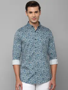 Allen Solly Men Slim Fit Floral Printed Cotton Casual Shirt