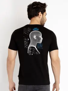 Status Quo Men Round Neck Cotton T-shirt