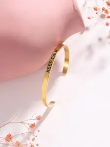 Tistabene Rose Gold-Plated Cuff Bracelet