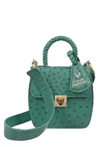 Hidesign Textured Leather Structured Satchel