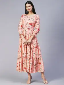FASHOR Floral Maxi Dress