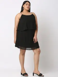 Curves by MISH Plus Size A-Line Dress