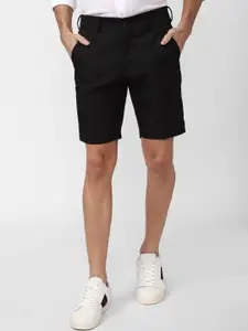Peter England Men Mid-Rise Slim Fit Shorts