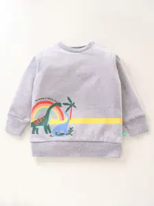 JusCubs Boys Printed Cotton Sweatshirt