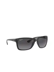 Ray-Ban Men Square Sunglasses with Polarised Lens