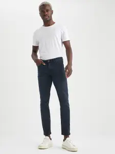 DeFacto Men Mid-Rise Regular Fit Cropped Jeans