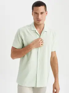 DeFacto Men Cotton Casual Shirt