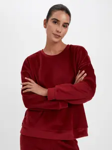 DeFacto Women Round Neck Pullover Sweatshirt