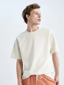 DeFacto Men Drop-Shoulder Sleeves T-shirt