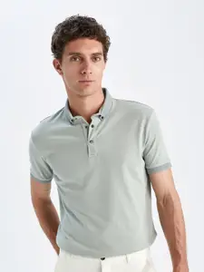 DeFacto Men Polo Collar T-shirt