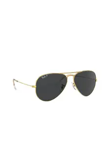 Ray-Ban Men Aviator Sunglasses with Polarised Lens 8056597259811