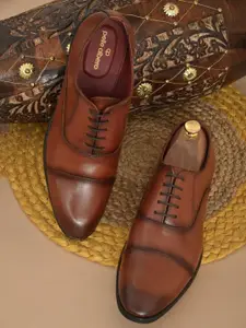 pelle albero Men Lace-Ups Formal Oxfords