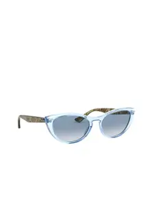 Ray-Ban Women Cateye Sunglasses with Polarised Lens 8056597140416