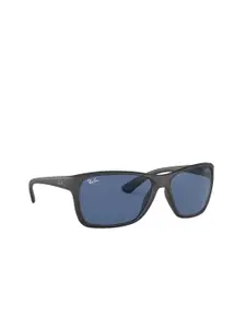 Ray-Ban Men Butterfly Sunglasses with UV Protected Lens 8056597178891