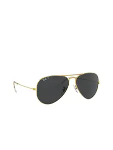 Ray-Ban Men Aviator Sunglasses with Polarised Lens 8056597259828