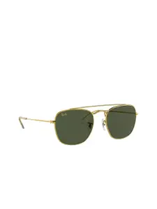 Ray-Ban Men Aviator Sunglass with UV Protected Lens 8056597368964