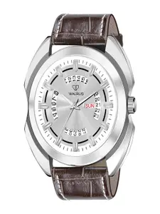 Walrus Men Brass Dial & Straps Analogue Leather Watch WWTM-MVRK-V-070907