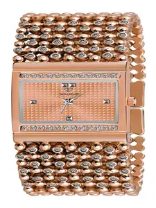 Walrus Women Brass Dial & Stainless Steel Bracelet Style Watch WWTW-VCT-XXIII-171717