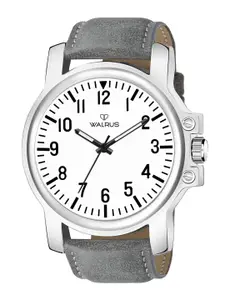 Walrus Men Brass Dial & Straps Analogue Leather Watch WWTM-CULT-VI-013434