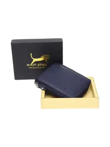 WILD EDGE Men PU Zip Around Wallet