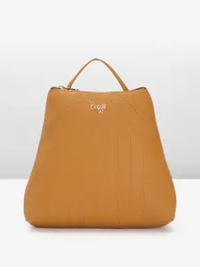 Baggit Women Textured Backpack Cum Handbag