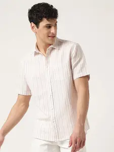 Marks & Spencer Men Striped Casual Shirt