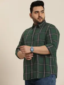 Sztori Plus Size Checked Casual Shirt