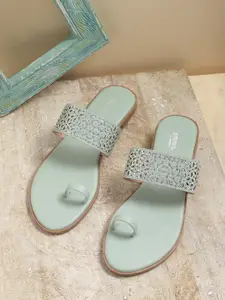 Anouk Women Embellished One Toe Flats