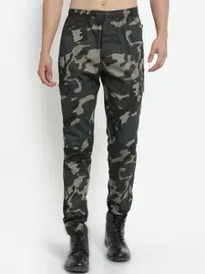 SAPPER Men Camouflage Printed Slim Fit Cotton Joggers