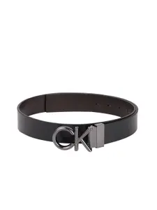 Calvin Klein Men Textured Leather Reversible Belt