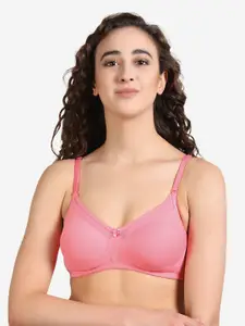GROVERSONS Paris Beauty Non-Wired Non-Padded Full Coverage Cotton Double Layered Bra