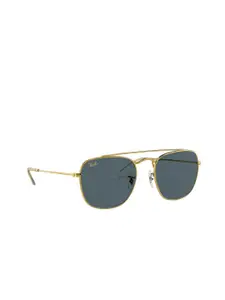 Ray-Ban Men Blue Square Sunglasses with UV Protected Lens - 8056597368988