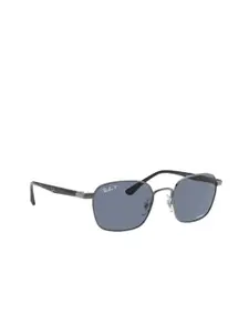 Ray-Ban Men Square Sunglass With Polarised Lens 8056597243520